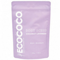 ECOCOCO Lavender Body Scrub Relaksējošs ķermeņa skrubis 220g