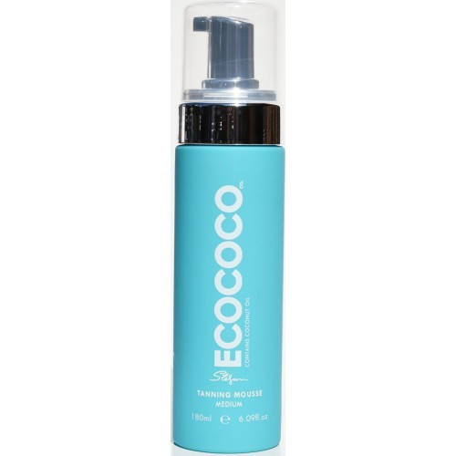 ECOCOCO Tanning Mousse Medium Vidēja iedeguma paštonējošas putas 180ml