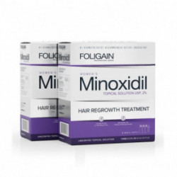 Foligain Minoxidil 2% Hair Regrowth Treatment For Women Matu augšanas stimulators sievietēm 3 Mēnešiem