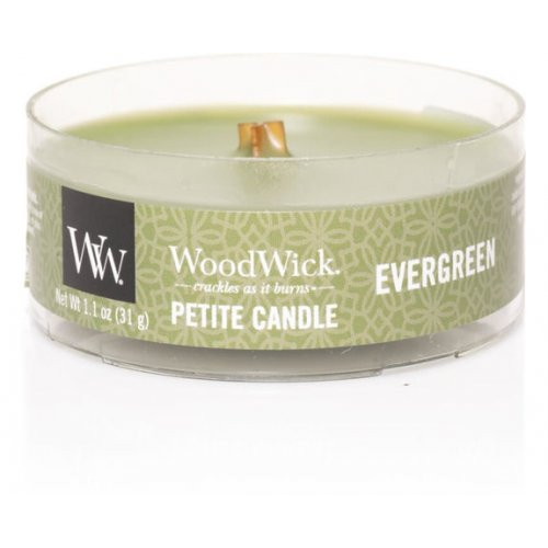 WoodWick Evergreen Svece Petite