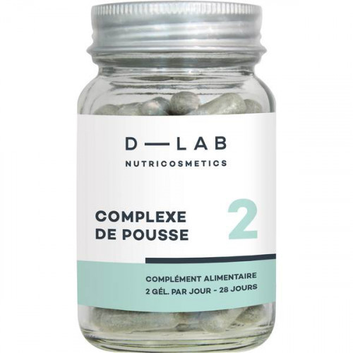 D-LAB Nutricosmetics Complexe de Pousse Uztura bagātinātājs matu augšanas veicināšanai 1 Mēnesim