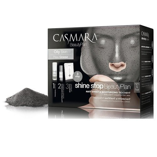 Casmara Pack Shine Stop Beauty Plan Aļģu, attīrošas sejas maskas komplekts