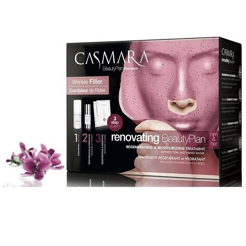 Casmara Pack Renovating Beauty Plan Premiu Aļģu, atjaunojošas sejas maskas komplekts