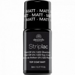 Alessandro Striplac Twin Coat Base&Top Matt – bāze – pamats un virskārta, divi vienā. 8ml