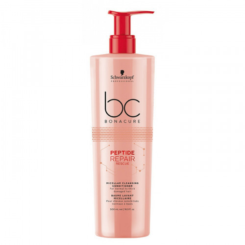 Schwarzkopf Professional BC Peptide Repair Rescue Micellar Cleansing Conditioner Micelārais attīrošais kondicionieris bojātiem matiem 500ml