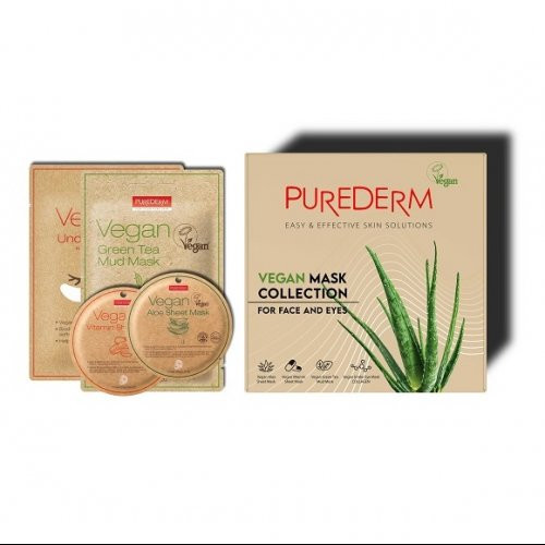 Purederm Vegan Mask Collection Vegānu masku komplekts