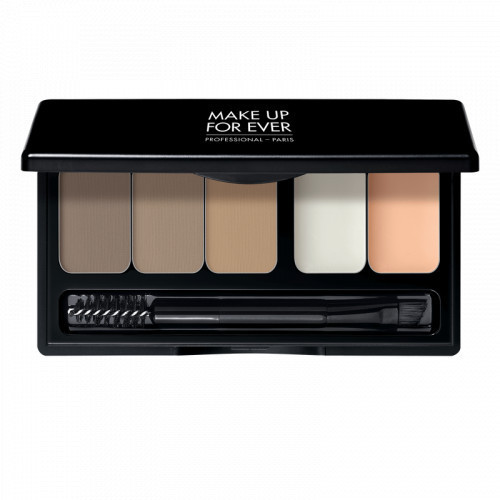 Make Up For Ever Pro Sculpting Brow Palette Uzacu modelēšanas palete Harmony 2