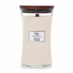 WoodWick White Teak Svece Heartwick