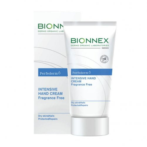 Bionnex Perfederm Intensive Hand Cream Fragrance Free Intensīvas iedarbības roku krēms bez smaržas 50ml