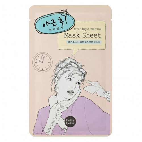 Holika Holika After Working Overtime Mask Sheet Sejas maska 1gab.