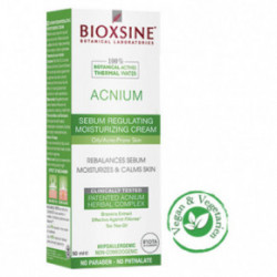 Bioxcin (Bioxsine) Acnium Sebum Regulating Moisturizing Cream Mitrinošs krēms taukainai ādai 50ml