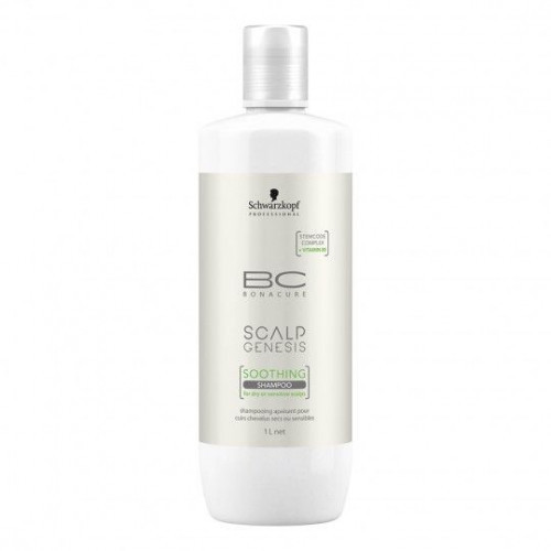 Schwarzkopf Professional BC Scalp Genesis Soothing Shampoo Nomierinošs šampūns sausai un jūtīgai galvas ādai 200ml