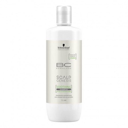 Schwarzkopf Professional BC Scalp Genesis Soothing Shampoo Nomierinošs šampūns sausai un jūtīgai galvas ādai 200ml