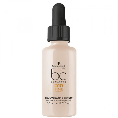 Schwarzkopf Professional BC Q10 Time Restore Rejuvenating Serum Atjaunojošs serums nobriedušiem matiem 30ml