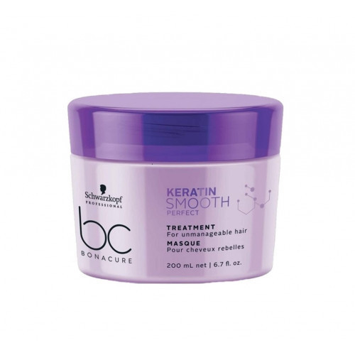 Schwarzkopf Professional BC Keratin Smooth Treatment Maska gludiem matiem 200ml