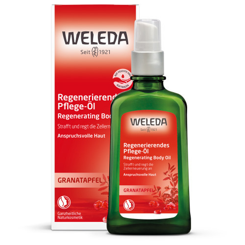 Weleda Pomegranate Regenerating Body Oil Atjaunojoša ķermeņa eļļa ar granātāboliem 100ml