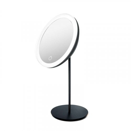 Be OSOM LED Table Mirror Spogulis uz kājas ar LED apgaismojumu Champagne