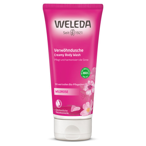 Weleda Wild Rose Creamy Body Wash Krēmveidīgs ķermeņa mazgāšanas līdzeklis ar savvaļas rozēm 200ml