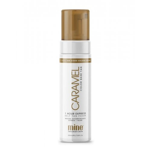 MineTan Caramel Self Tan Foam Pašiedeguma putas 200ml