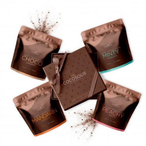 Cocosolis Luxury Cofee Scrub Box Luksusa kafijas skrubju komplekts 280g