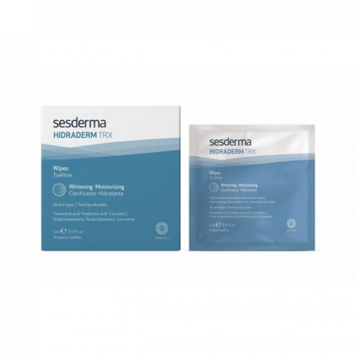 Sesderma Hidraderm TRX Wipes Skābes un hialurona salvetes sejai 14vnt