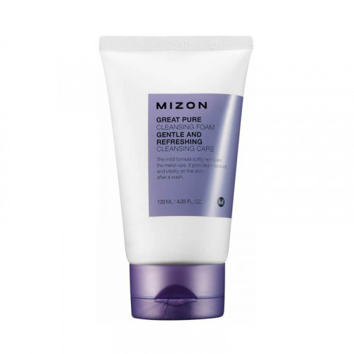 Mizon Great Pure Cleansing Foam Attīrošās putas sejai 120ml