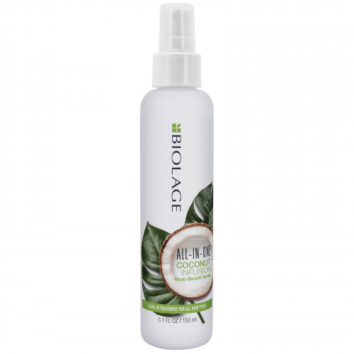 Biolage All-In-One Coconut Infusion Daudzfunkcionāls sprejs ar kokosriekstu eļļu 150ml