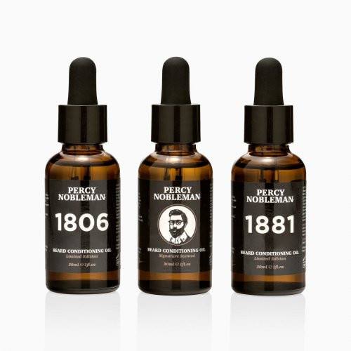 Percy Nobleman Limited Edition Beard Oil Set Bārdas eļļu komplekts 3x30ml
