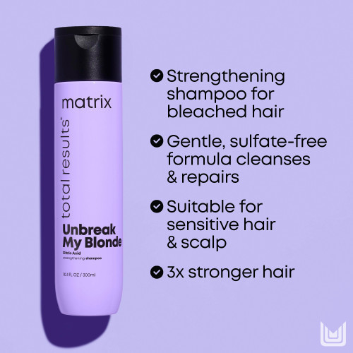 Matrix Total Results Unbreak My Blonde Citric Acid Shampoo Stiprinošs šampūns blondiem matiem 300ml