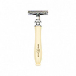 Edwin Jagger Chatsworth Imitation Ivory DE Safety Razor Dubultā asmens skuveklis IVCSR 1gab.