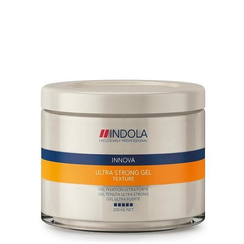 Indola Ultra Strong Texture Gel Īpaši stipras fiksācijas matu želeja 200ml