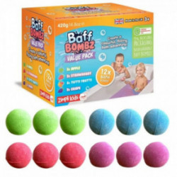 Zimpli Kids BAFF BOMBZ 4 Dažādu vannas istabas bumbu komplekts Mega 20 Pack