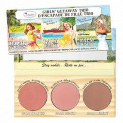 theBalm Girls Getaway Trio Vaigu sārtuma un bronzera komplekts 3x3.3g