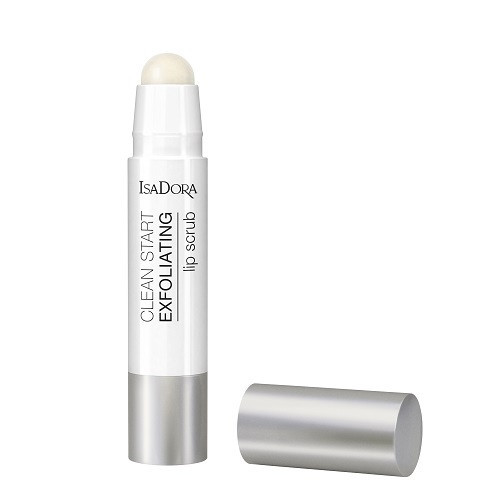 Isadora Clean Start Exfoliating Lip Scrub Lūpu skrubis atmirušo ādas šūnu noņemšanai 3.3g