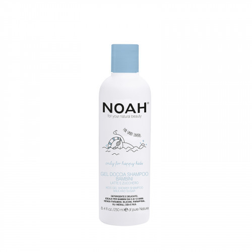 Noah Kids Gel Shower Shampoo Dušas želeja un šampūns bērniem 250ml