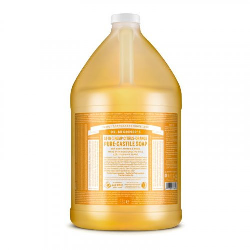 Dr. Bronner's Citrus-Orange Pure-Castile Liquid Soap Šķidrās ziepes 240ml