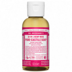 Dr. Bronner's Rose Pure-Castile Liquid Soap Šķidrās ziepes 240ml