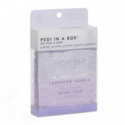 VOESH Pedi In A Box O2 Fizz 5in1 Lavender Vanilla Kāju kopšanas procedūra Komplekts