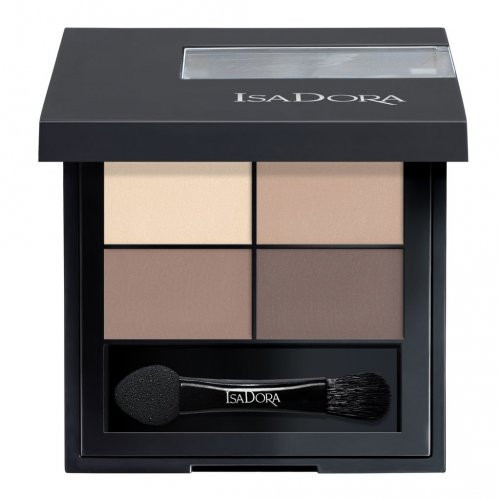 Isadora Quartet Eyeshadow Acu ēnas 01 Muddy Nudes