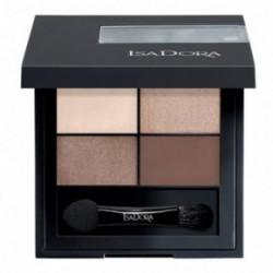 Isadora Quartet Eyeshadow Acu ēnas 01 Muddy Nudes