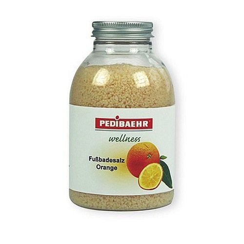 Pedibaehr Fussbadesalz Apelsīnu sāls vanniņa nogurušām kājām 575g