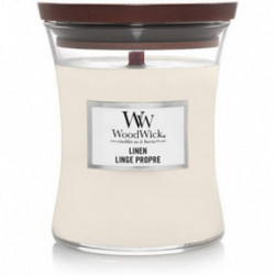 WoodWick Linen svece Heartwick