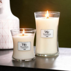 WoodWick Linen svece Heartwick