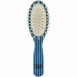 TEK Little Purse Brush in Kaleidowood Matu suka ovāla, maza, koka Violets