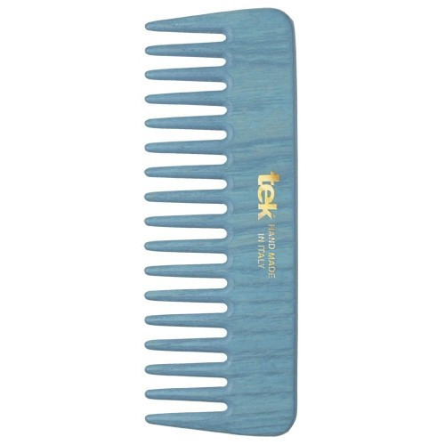 TEK Natural Small Hair Comb with Wide Teeth Matu ķemme ar retiem zobiems Rožinės
