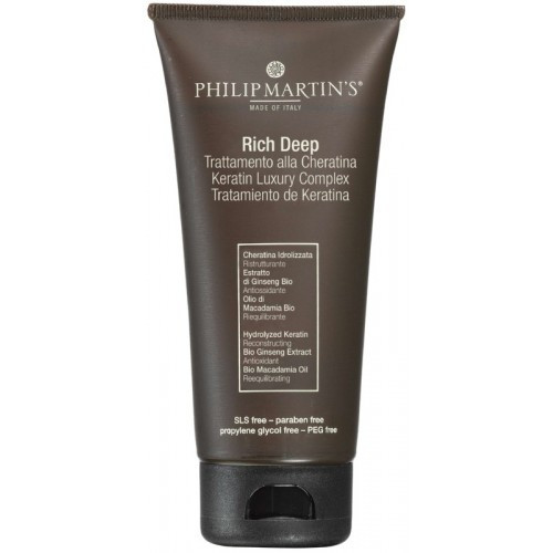 Philip Martin's Rich Deep Keratin Luxury Complex Atsvaidzinoša matu maska ar keratīnu 200ml