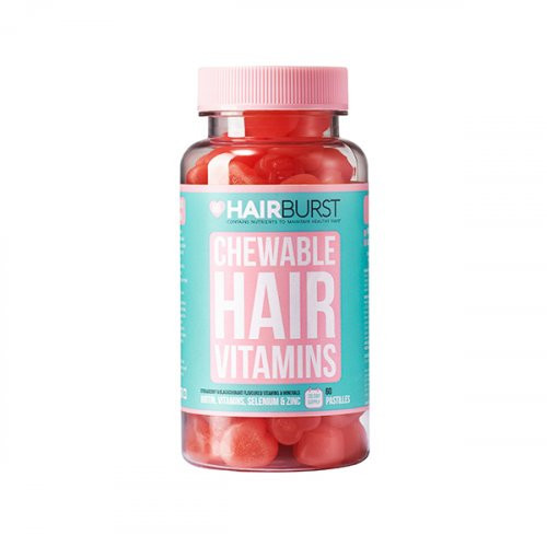 Hairburst Chewable Hair Vitamins Matu vitamīni 60 Košļājamās tabletes