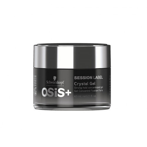 Schwarzkopf Professional Osis+ Session Label Crystal Gel Stipras fiksācijas matu gēls 65ml