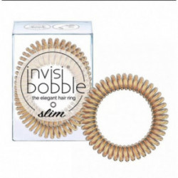 Invisibobble Slim matu gumija (Krāsa - Crystal Clear, 3 gab.) Royal Fudge