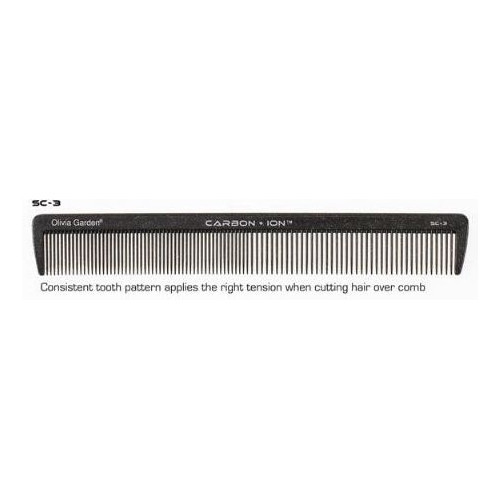 Olivia Garden Carbon + Ion Combs SC Profesionālas matu griešanas ķemmes SC-4